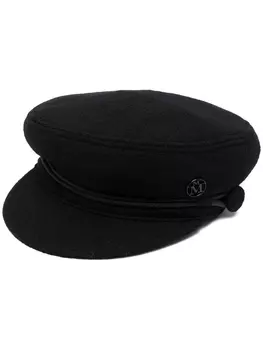 Maison Michel шерстяная фуражка New Abby, черный
