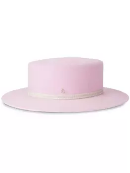 Maison Michel шляпа канотье Kiki, розовый