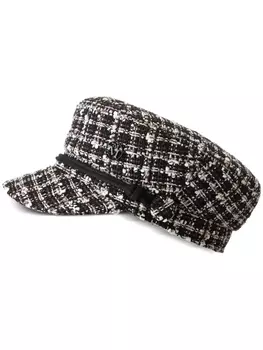 Maison Michel твидовая фуражка New Abby, белый