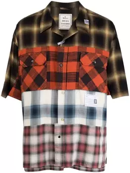 Maison Mihara Yasuhiro +body Ramy 8 plaid shirt, разноцветный