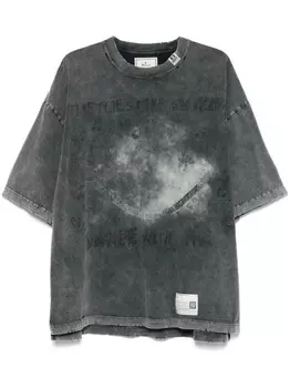 Maison MIHARA YASUHIRO футболка с круглым вырезом, черный