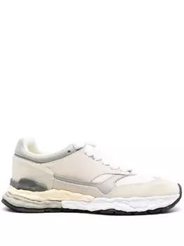 Maison Mihara Yasuhiro кроссовки на шнуровке, белый