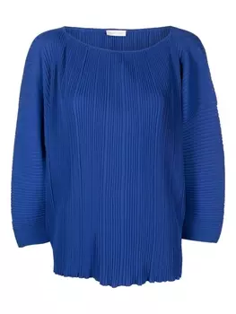 Maison Ullens плиссированный топ, синий