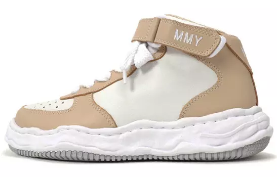 Maison Wayne OG Sole High бежево-белый Mihara Yasuhiro