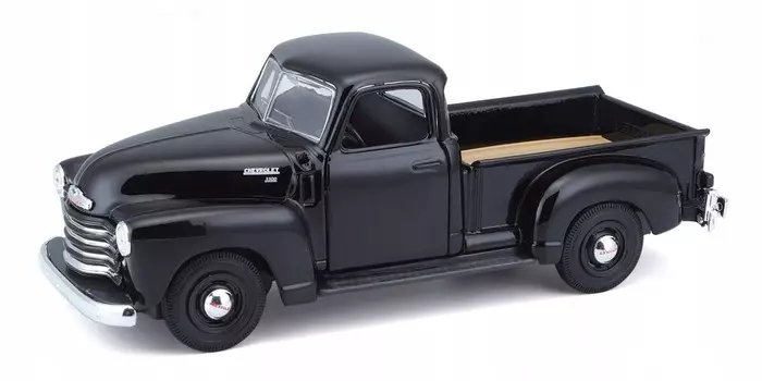 Maisto, 1950 Chevrolet 3100 Пикап, Черный, 1/25, 31952