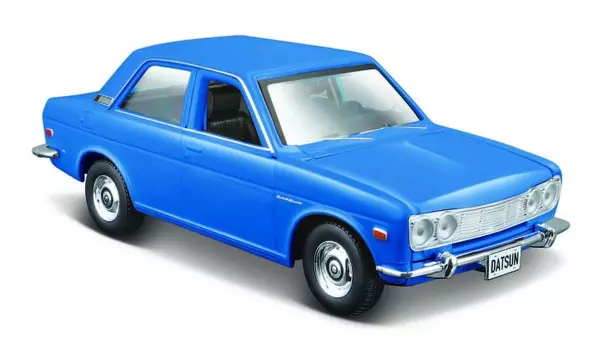 MAISTO 31518, легковой автомобиль, Datsun 510 1971, синий, 1/24