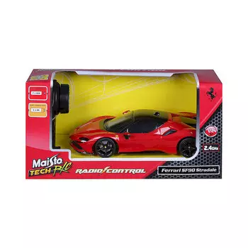 Maisto 81532 Ferrari Sf90 Stradale 1:24 Батарейки для радиоуправления (Mi-81532 10181530Bk)