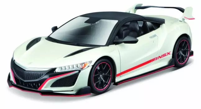 MAISTO, дизайн acura nsx белый 1/24