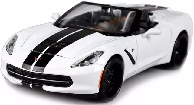 Maisto, коллекционная модель Design Corvette Stingray White 1/24