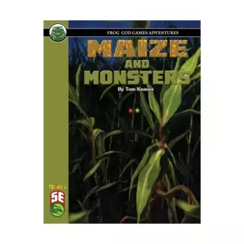 Maize and Monsters (5E), D&D 5e Adventures, Sourcebooks & Supplements (Frog God Games), мягкая обложка