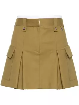 Maje Jinima low-waisted cargo miniskirt, зеленый