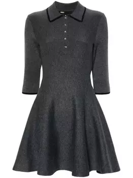 Maje полосатое платье, серый