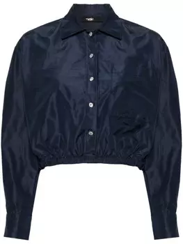 Maje рубашка с декорированными пуговицами, синий