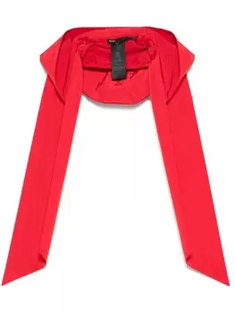 Maje шарф с капюшоном, красный