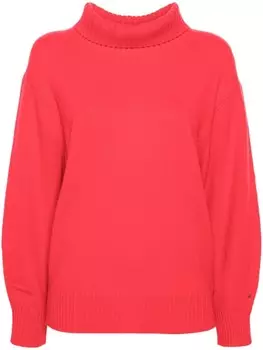 Maje свитер с логотипом, красный