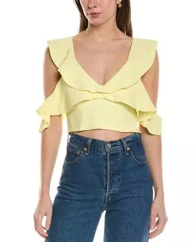 Maje Топ, желтый