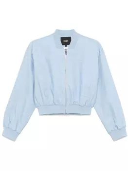 Maje укороченный бомбер, синий