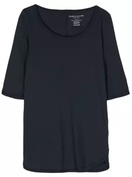 Majestic Filatures футболка из органического хлопка, синий