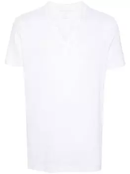 Majestic Filatures футболка из смесового льна, белый