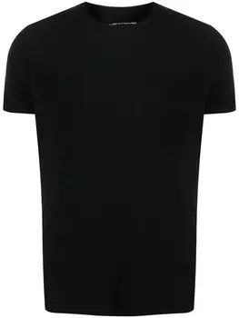 Majestic Filatures футболка с круглым вырезом, черный