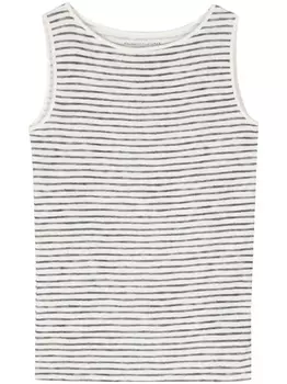 Majestic Filatures полосатый топ в рубчик, черный