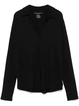 Majestic Filatures рубашка с длинными рукавами, черный