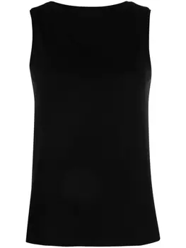 Majestic Filatures топ с вырезом лодочкой, черный