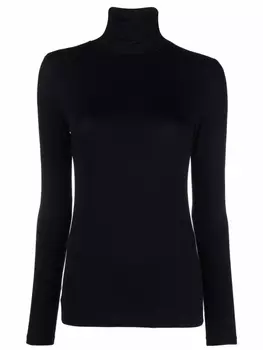 Majestic Filatures топ с высоким воротником, синий