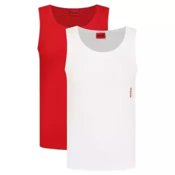 Майка2 шт. Hugo, красный