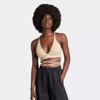 Майка 3-Stripes Bralet Cargo Gorp Core Pack adidas Originals, цвет magic beige