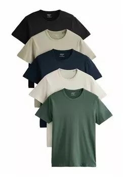 Майка 5 PACK Next, зеленый
