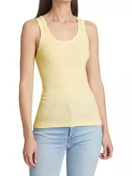 Майка 60-х годов Re/done без рукавов, cream