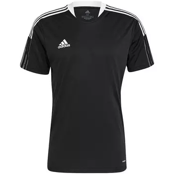 Майка Adidas, черный/белый