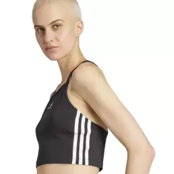 Майка Adidas Originals "3 S CROP TOP", черный