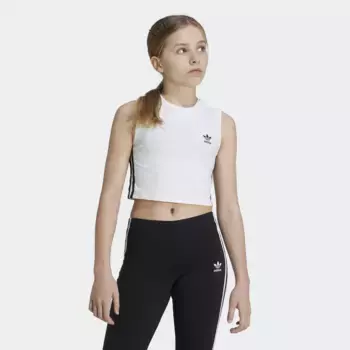 Майка Adidas Originals "CROP TANK TOP", белый