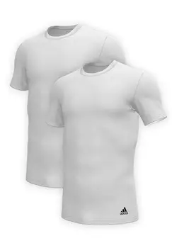 Майка Adidas Sportswear/Shirt Kurzarm Active Flex Cotton 3 Stripes, белый