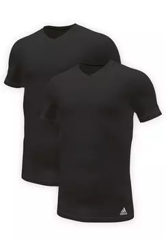 Майка Adidas Sportswear/Shirt Kurzarm Active Flex Cotton 3 Stripes, черный