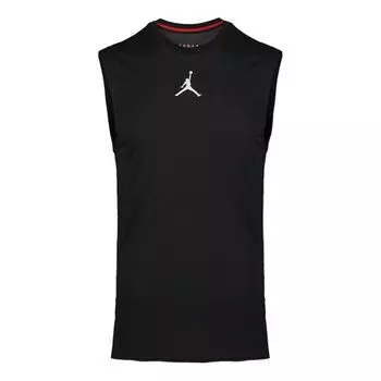 Майка Air Jordan Basketball Training Sports Sleeveless Vest Black, черный