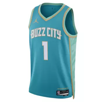 Майка Air Jordan Dri-FIT NBA Swingman Jersey 2023/24 City Edition 'Charlotte Hornets Lamelo Ball', бирюзовый