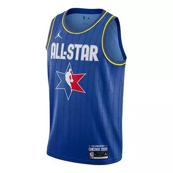 Майка Air Jordan NBA AllStar Edition Swingman Jersey Russell Westbrook NBA2020 Blue, синий