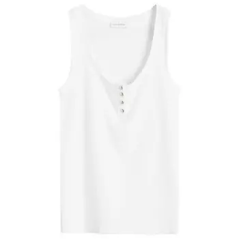 Майка Alessia Anine Bing, белый