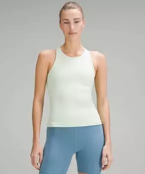 Майка Align длиной до талии-борцовки Lululemon, зеленый