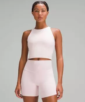 Майка Align с высоким воротником Lululemon, розовый