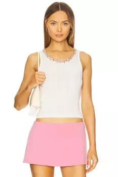 Майка "Allen" Alice + Olivia, off white