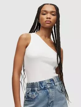 Майка AllSaints Stef, белая