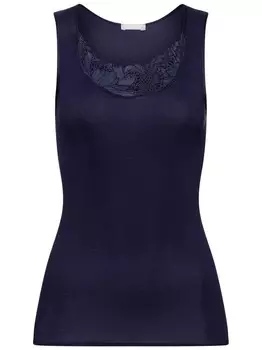 Майка энн Hanro, синий