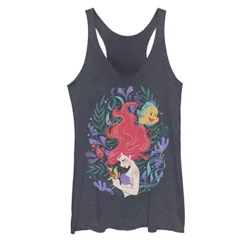 Майка Ариэль Флаундер и Себастьяна Джуниорса «Русалочка» Диснея Disney, цвет Navy Heather