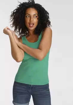 Майка Arizona с вышитым логотипом, зеленый