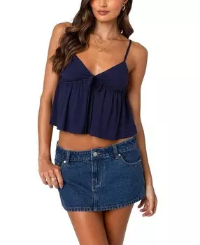 Майка Babydoll Edikted Sunrise, синий