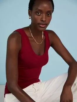 Майка Baukjen Brenna, ягодный